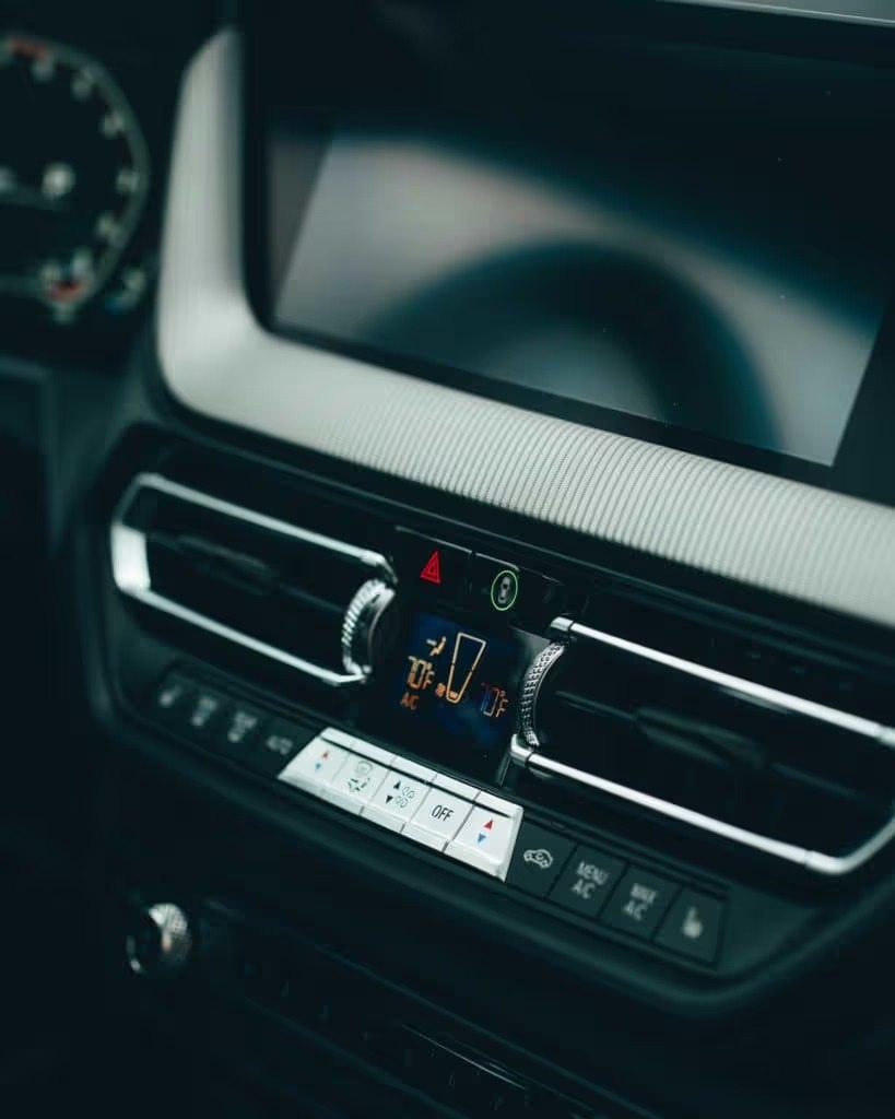 BMW interior