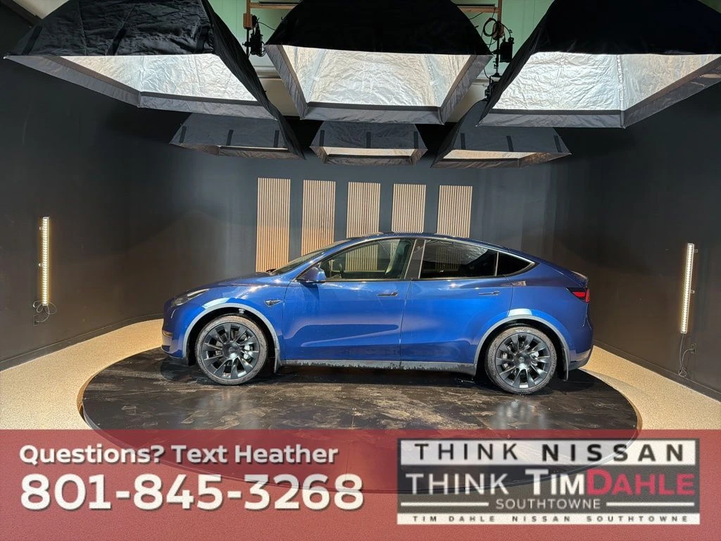 Used 2021 Tesla Model Y Standard Range with VIN 5YJYGDED1MF106353 for sale in South Jordan, UT