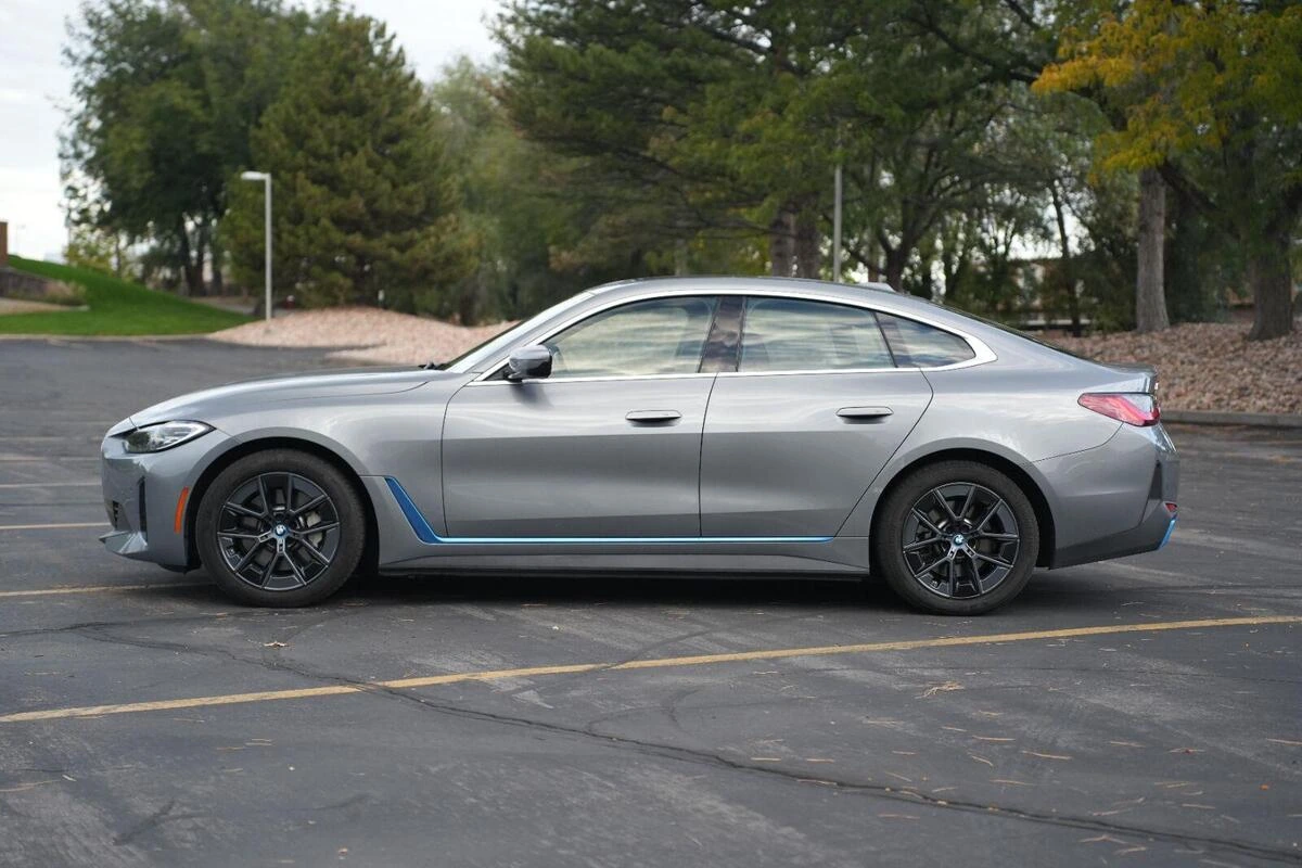Certified 2023 BMW i4 35 with VIN WBY43AW04PFR35145 for sale in Murray, UT