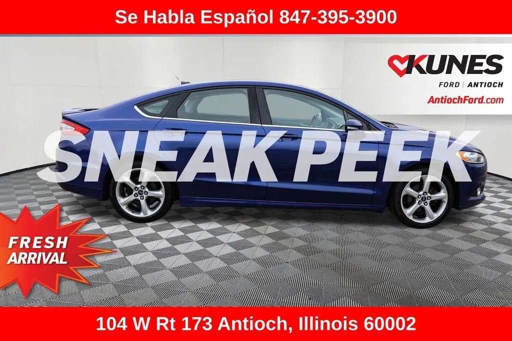 Used 2014 Ford Fusion SE with VIN 1FA6P0HDXE5385225 for sale in Antioch, IL
