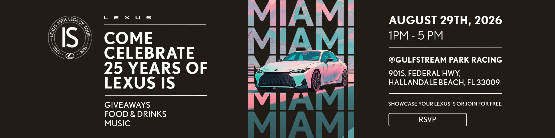 Lexus IS 25th Anniversary Tour