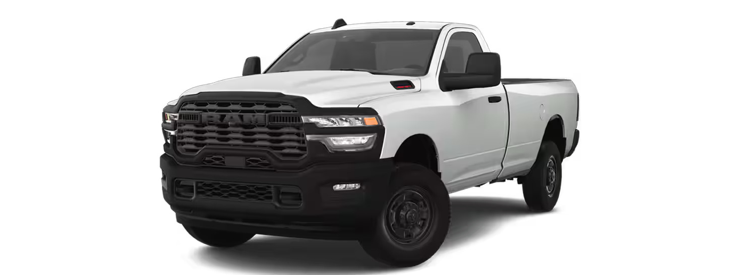 The 2025 ram 2500 tradesman trim.