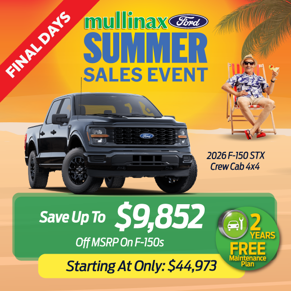 2026 F-150 STX CrewCab 4x4: Save up to $9,852