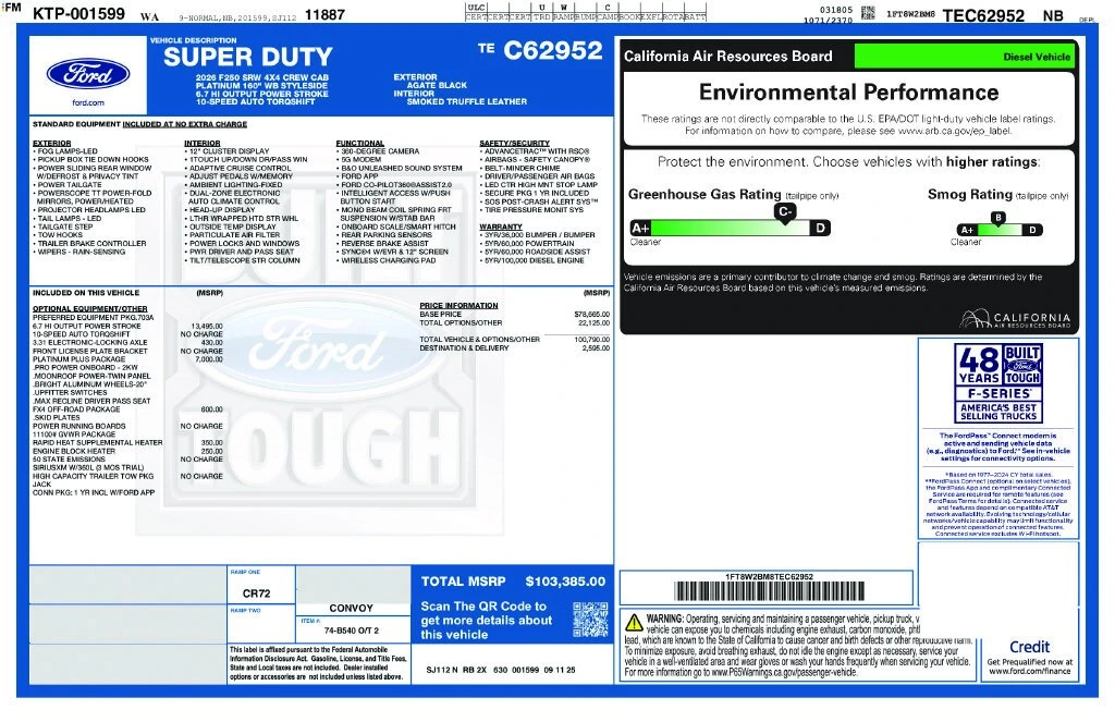 2026 Ford F-250 Super Duty Platinum - Photo 8