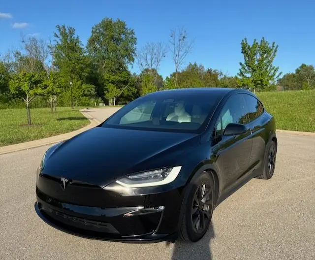 Used 2023 Tesla Model X Long Range with VIN 7SAXCAE51PF383896 for sale in Ewing, NJ