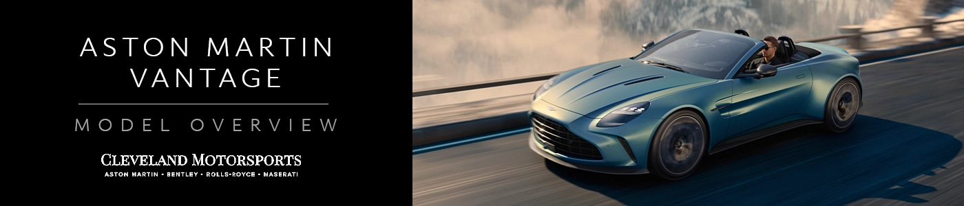 Aston Martin Vantage Overview - Cleveland Motorsports