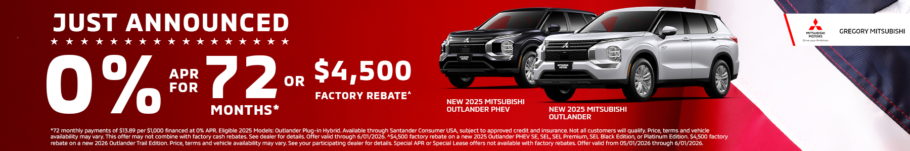 Outlander Offer