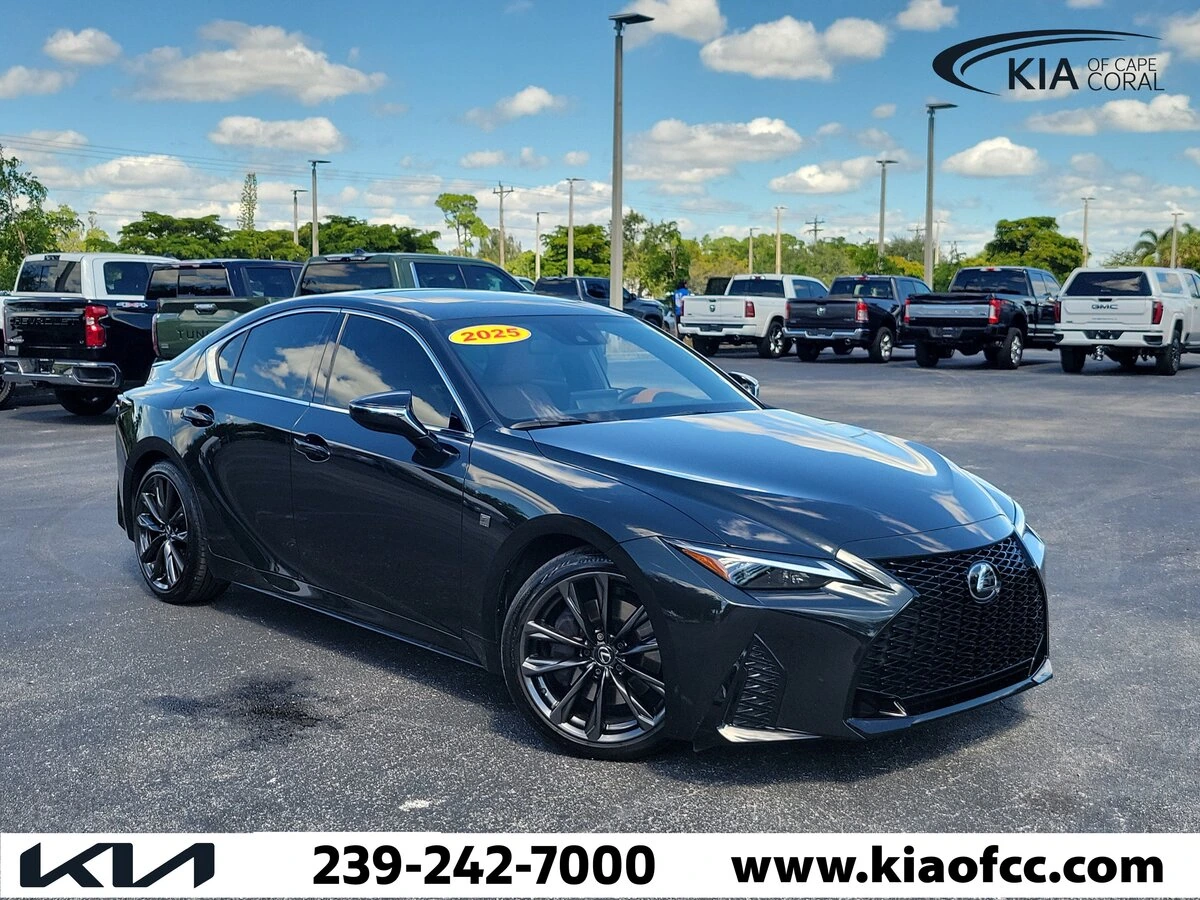 2025 Lexus IS 350 F SPORT DESIGN