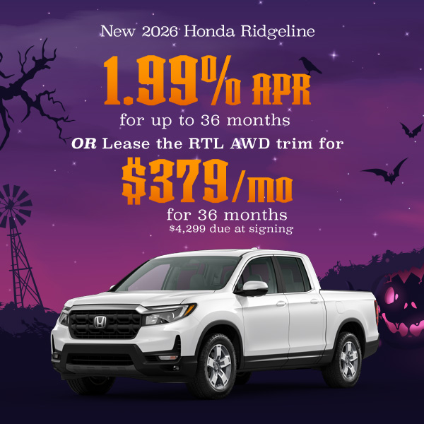 New 2026 Honda Ridgeline