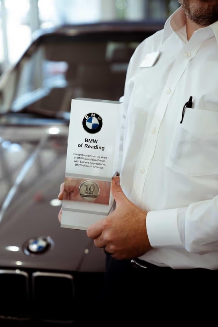 10-year BMW award