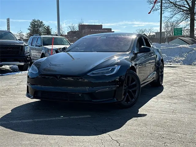 Used 2021 Tesla Model S Plaid with VIN 5YJSA1E62MF452144 for sale in Kansas City