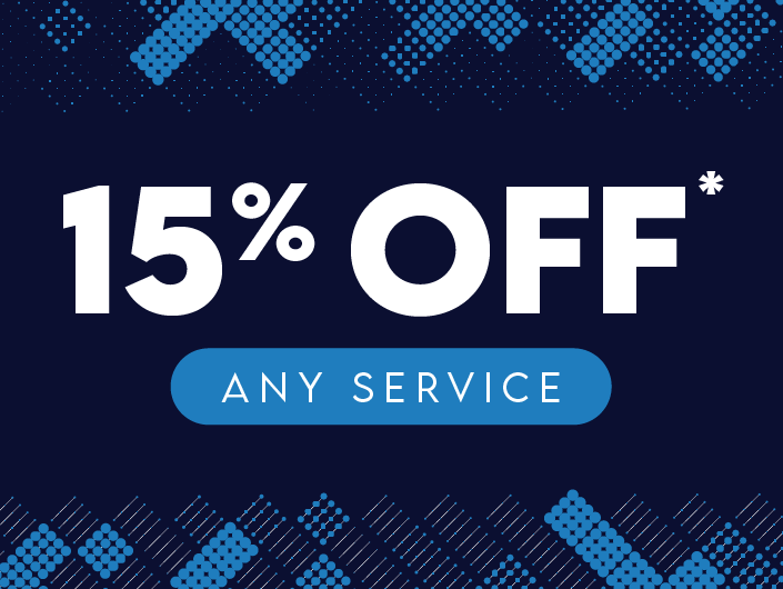 15% Off Any Service