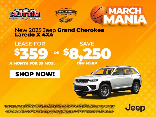 New 2025 Jeep Grand Cherokee Laredo X 4x4