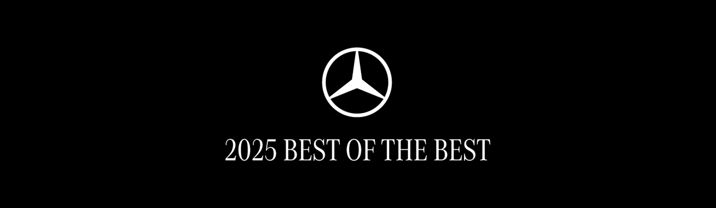 2025 Mercedes-Benz Best of the Best Award