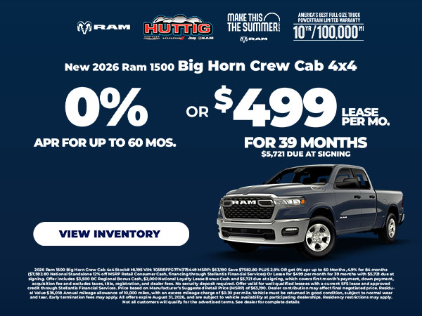 2026 RAM 1500