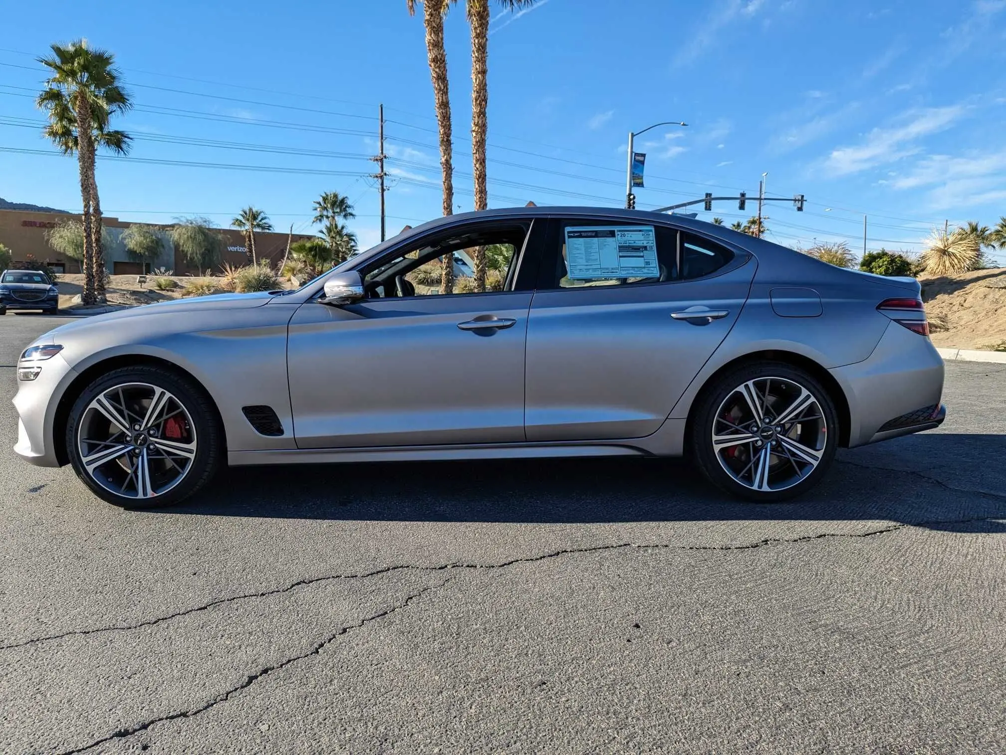 Used 2024 GENESIS G70 Sport Advanced with VIN KMTG54SE0RU138550 for sale in La Quinta, CA