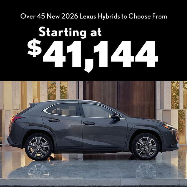 Over 45 New 2026 Lexus Hybrids to Choose From