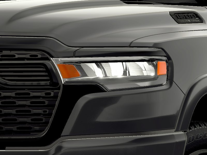 Ram pickup detail from dealership inventory