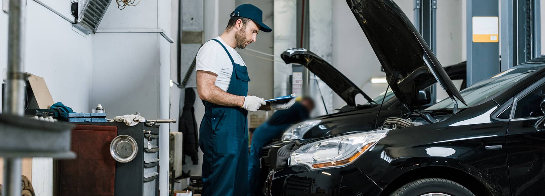 vehicle-with-hood-open