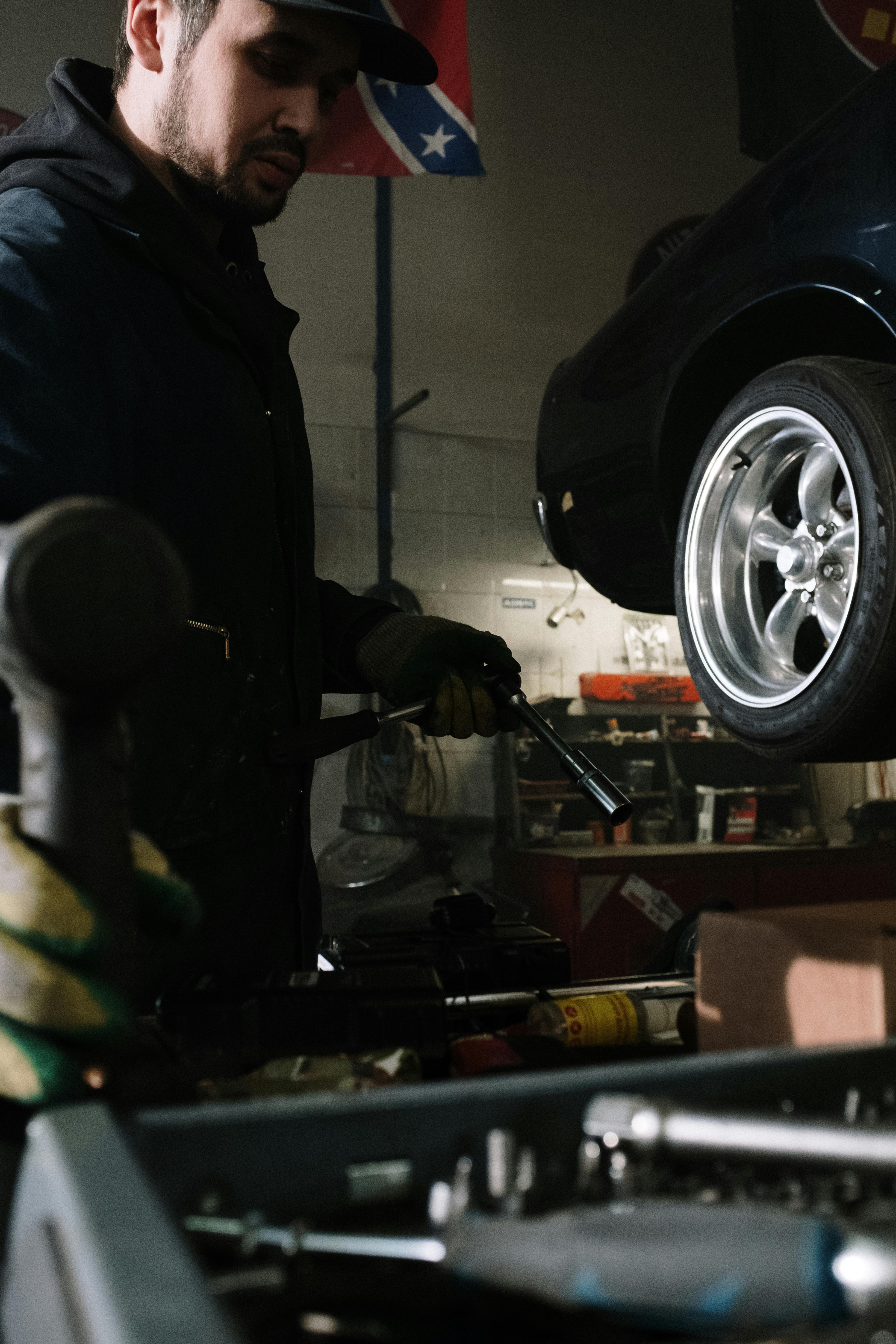 Customer reviewing options at dealership near Dixon IL