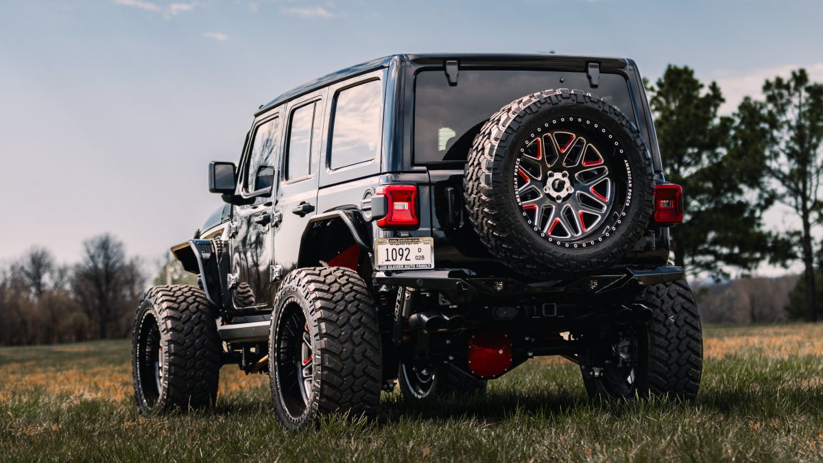 2024 Jeep Wrangler Rubicon 392 Exterior Driver Side Rear Angle
