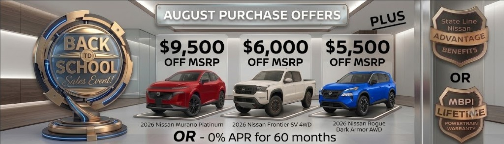 2026 Nissan August Purchase Offers