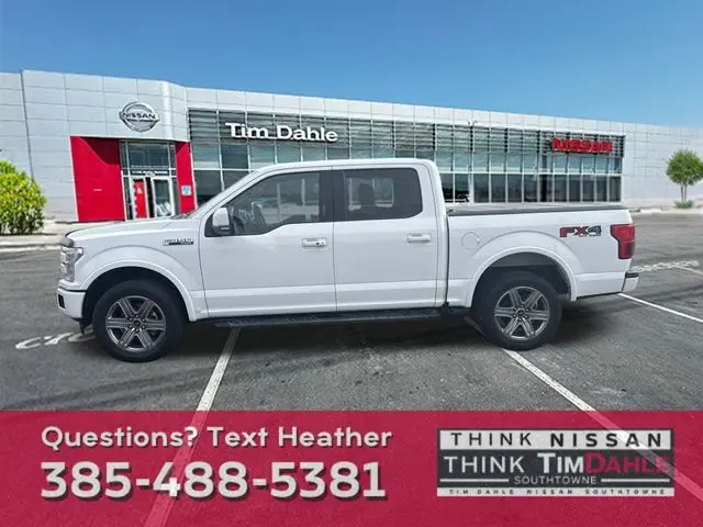 Used 2018 Ford F-150 Lariat with VIN 1FTEW1EG4JKC53005 for sale in South Jordan, UT