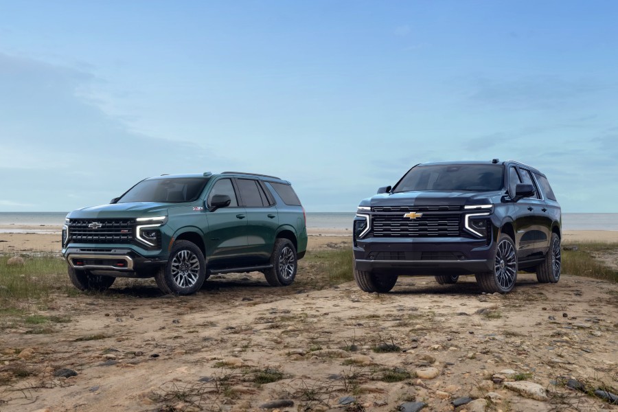 2026 Chevy Tahoe and Suburban Exterior Driver Side Front Angles