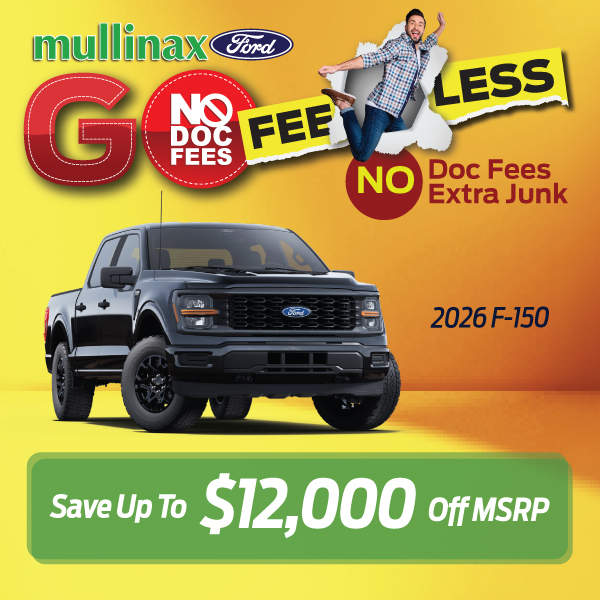 2026 F-150 STX CrewCab 4x4: Save up to $12,000 off MSRP