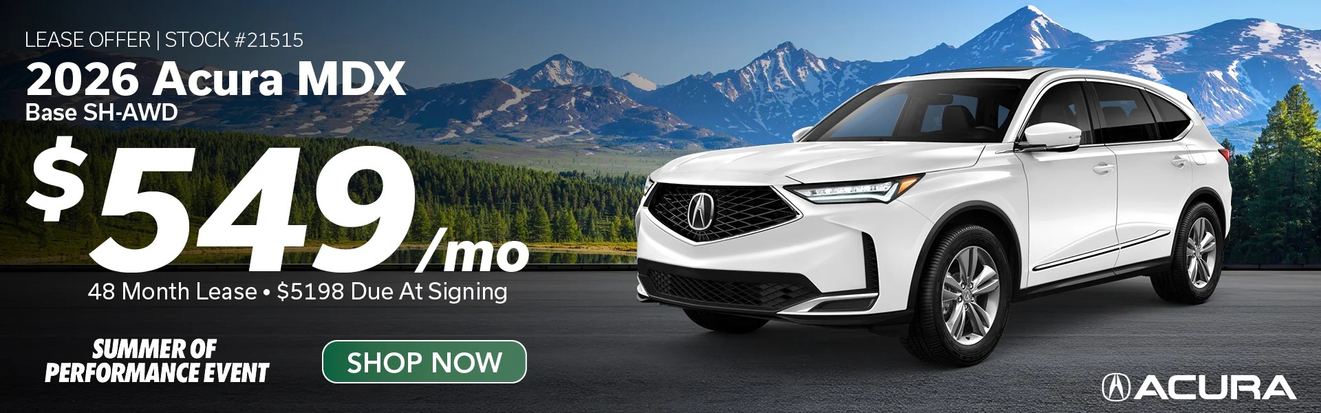 2026 Acura MDX