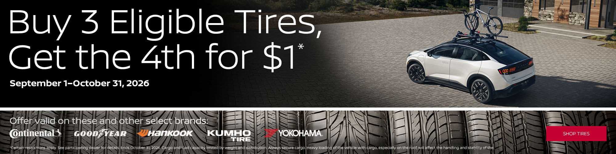 Nissan Buy 3 Get 1 Offer