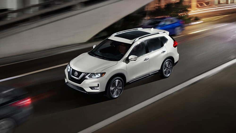 Pearl White 2018 Nissan Rogue SL Platinum Reserve