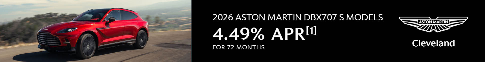 2026 Aston Martin DBX707 S Models