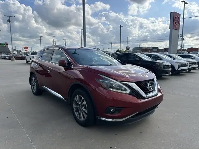 Used 2018 Nissan Murano SL with VIN 5N1AZ2MG5JN197552 for sale in Joplin, MO