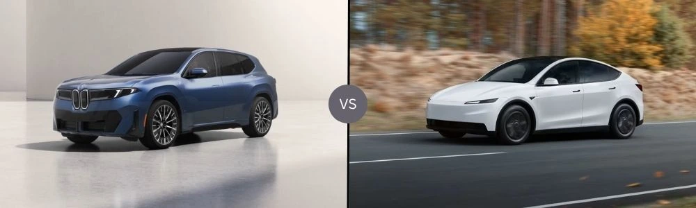 Compare the 2027 BMW iX3 vs. 2026 Tesla Model Y