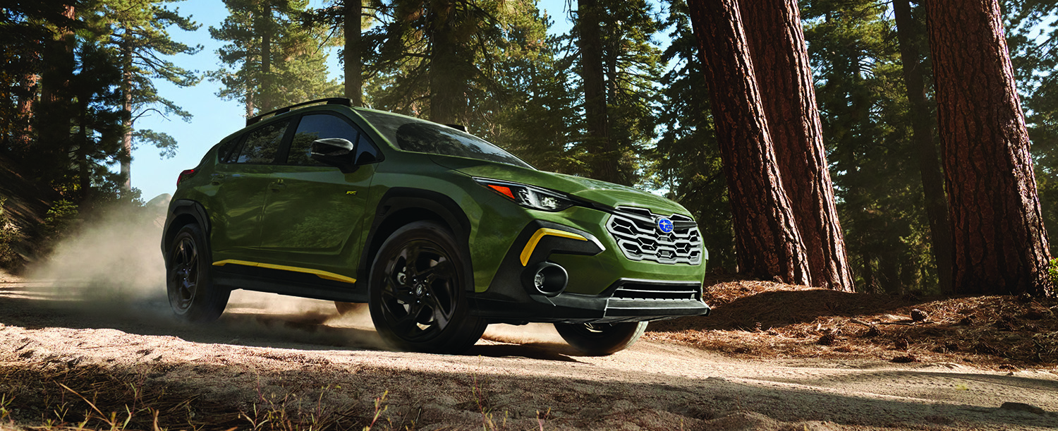 2026 Subaru Crosstrek on a Colorado road