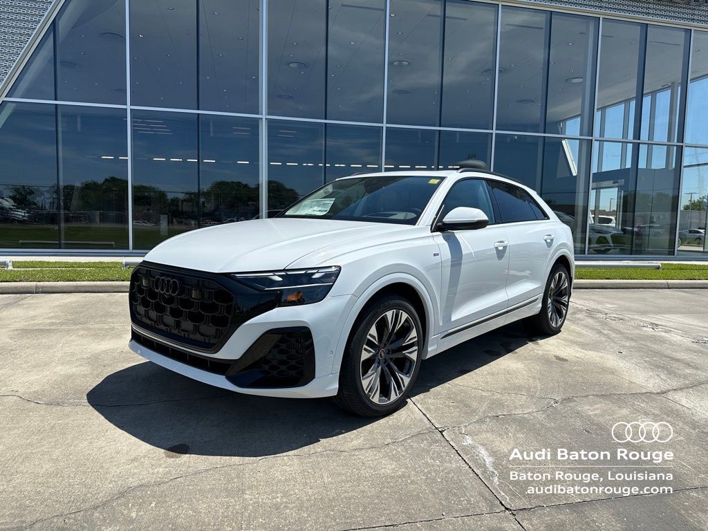 Glacier White 2026 Audi Q8 SUV / Crossover All-Wheel Drive Automatic