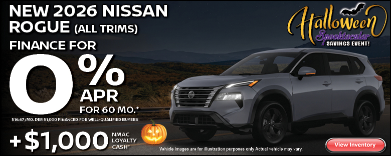 2026 Nissan Rogue (All Trims)