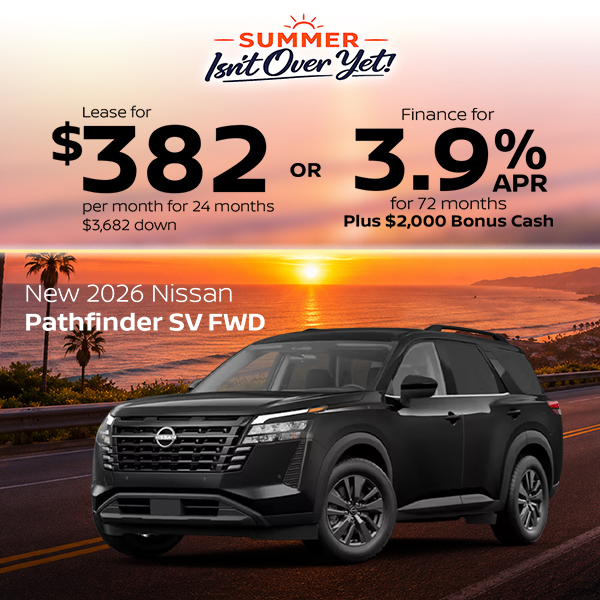 New 2026 Nissan Pathfinder SV FWD 