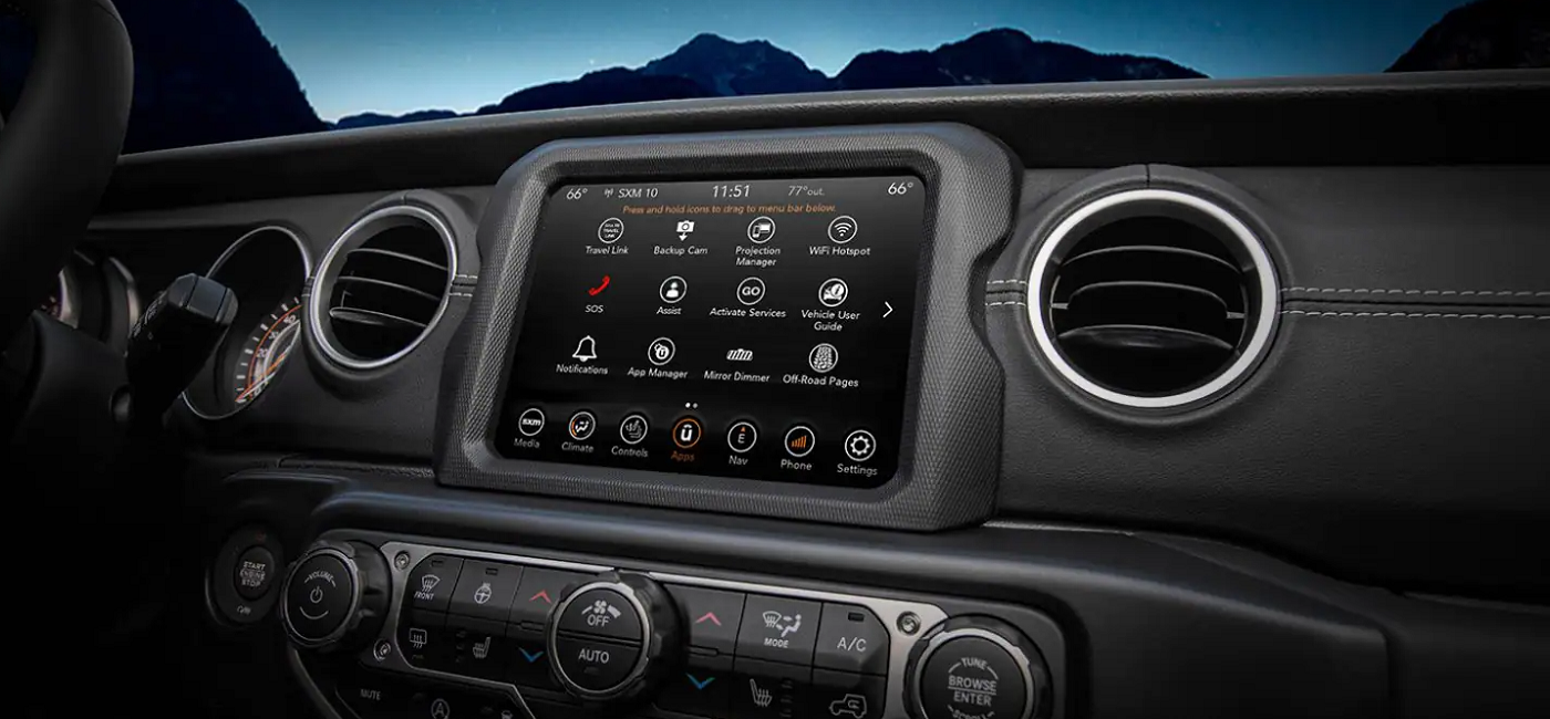 2024 Jeep Gladiator Touchscreen