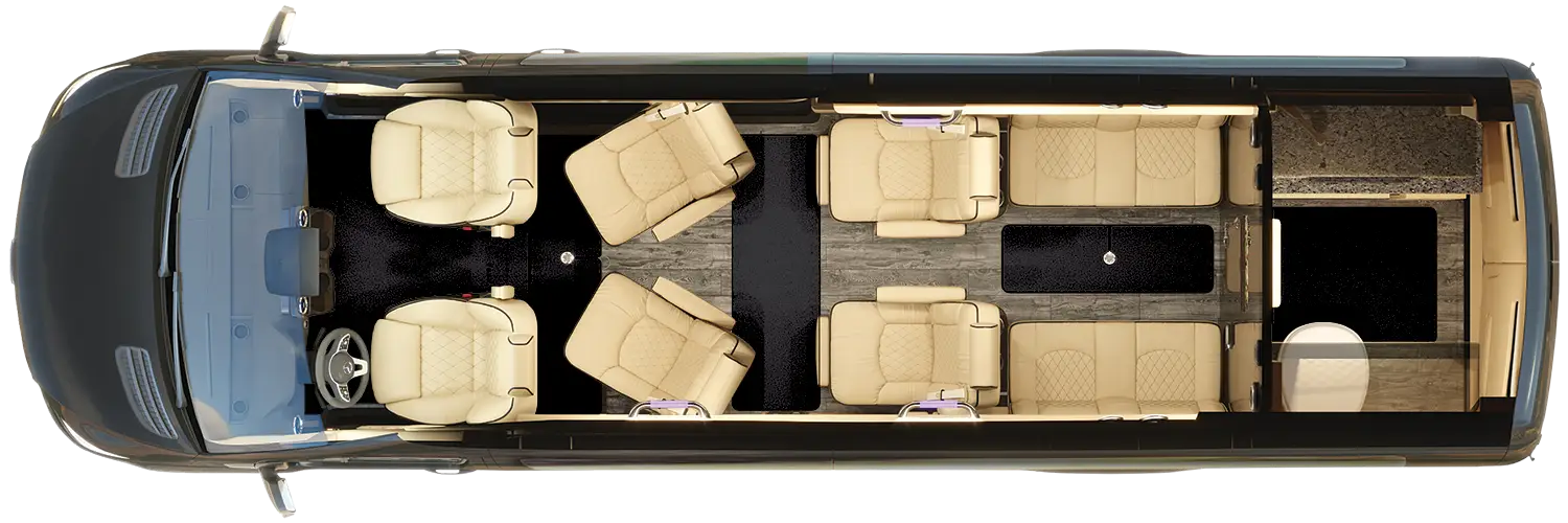 Ultimate Coach floorplan