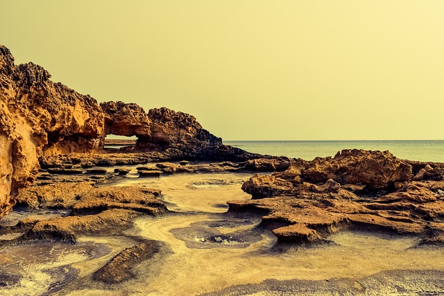 rocky coast, formation, erosion