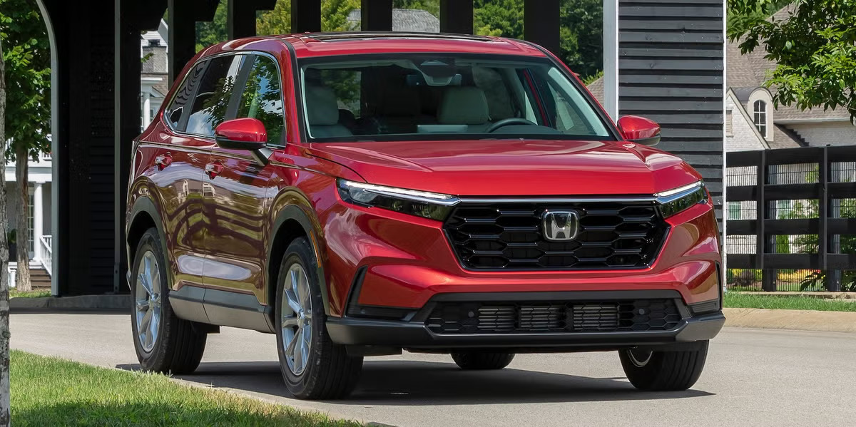 New Honda CR-V LX in Meteorite Gray Metallic