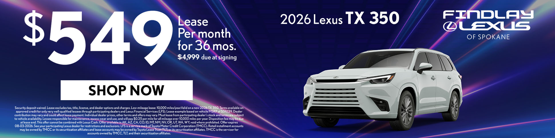  2026 Lexus TX