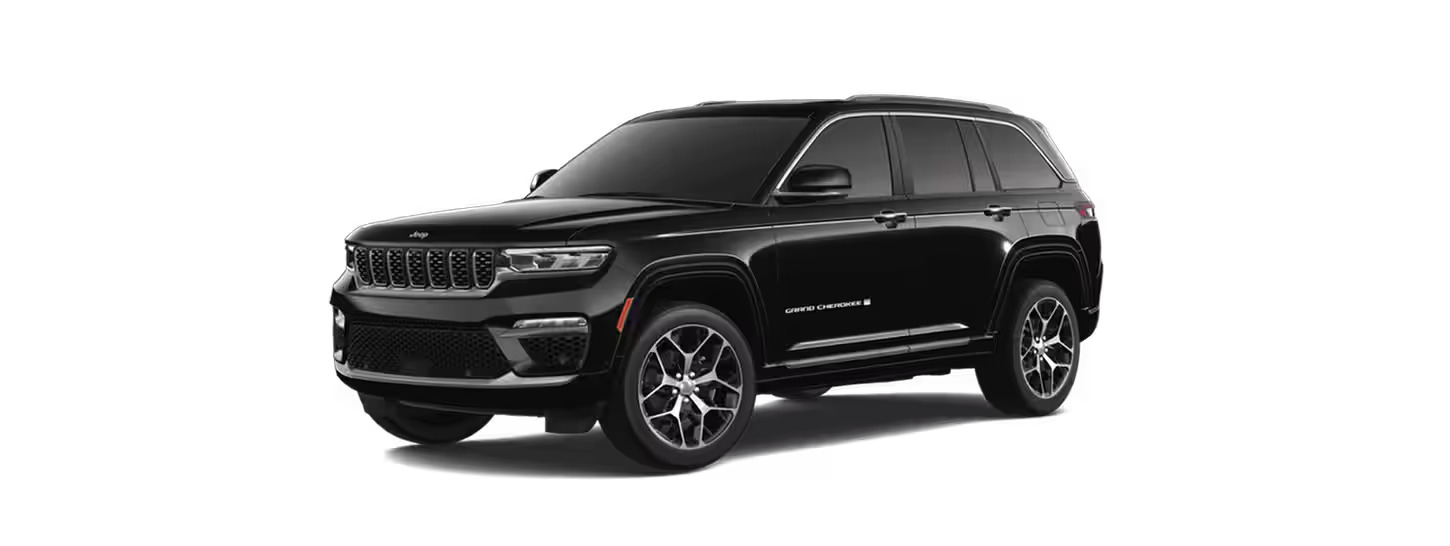 The Jeep Grand Cherokee Summit Reserve trim .