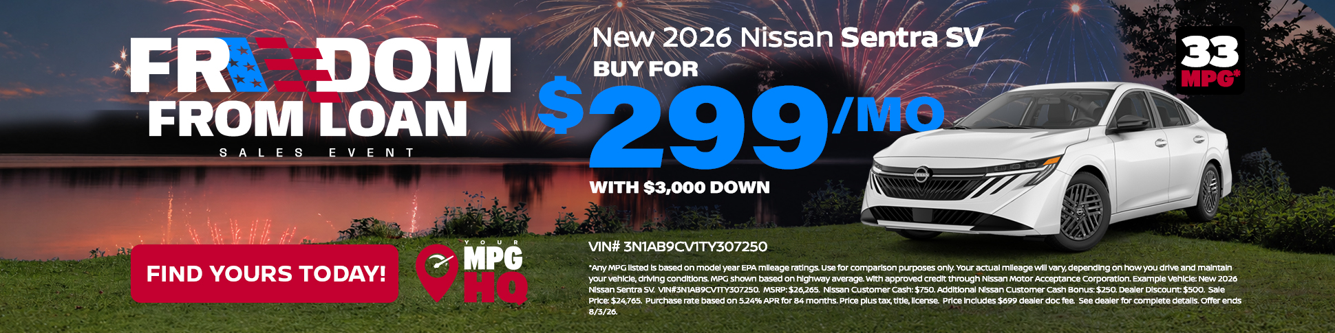 New 2026 Nissan Sentra