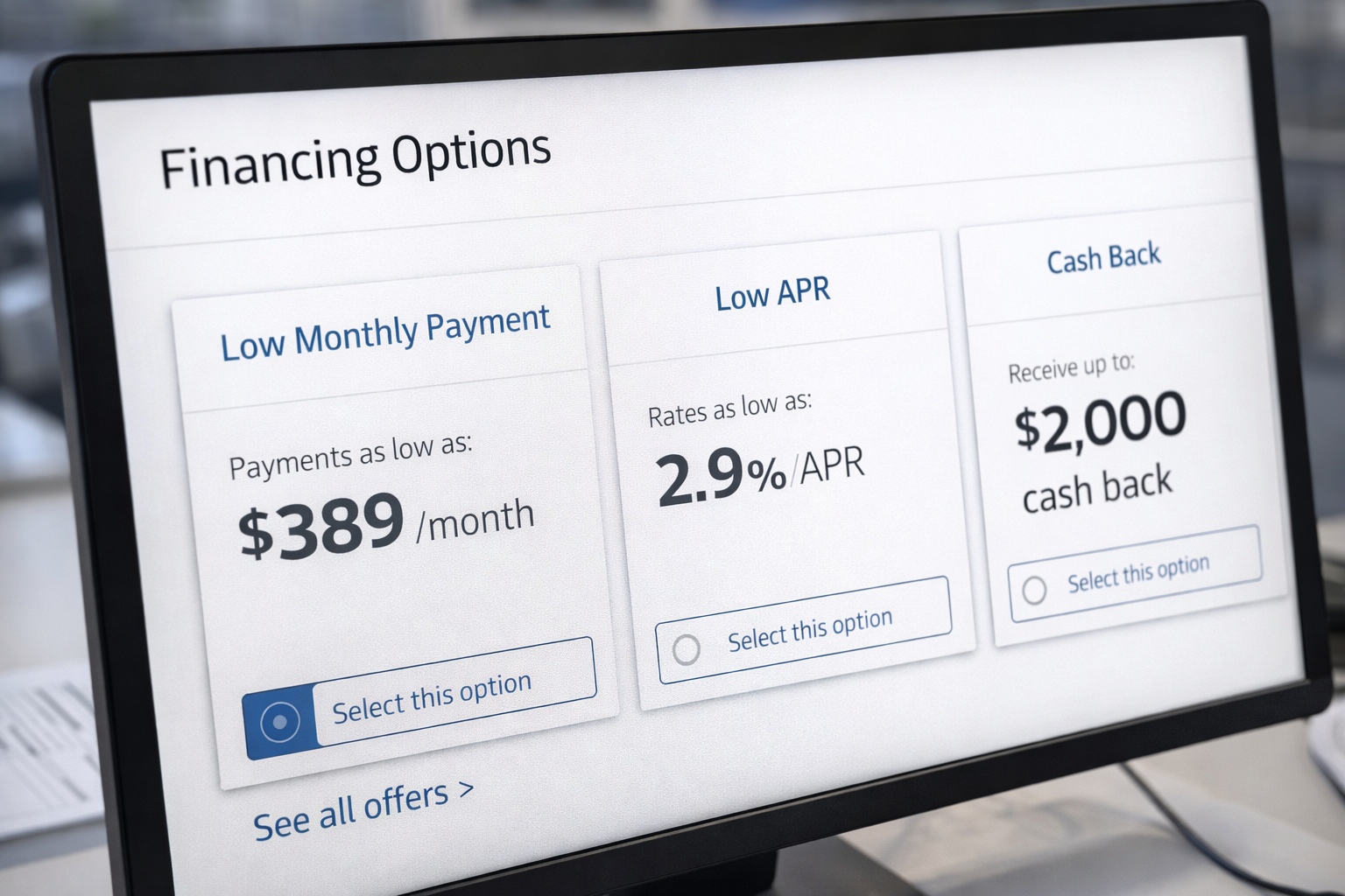 Financing Built Around You