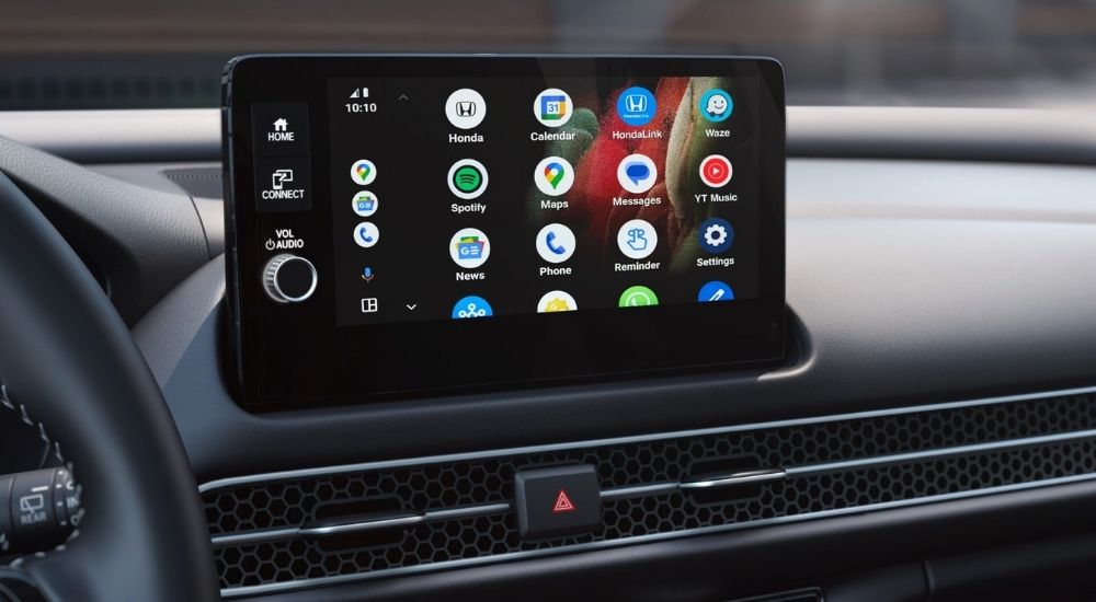 Infotainment screen in a 2026 Honda HR-V