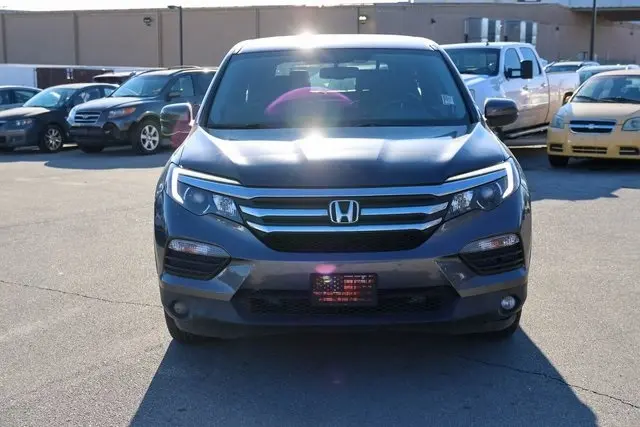 Used 2017 Honda Pilot EX-L with VIN 5FNYF6H56HB062858 for sale in Bartlesville, OK