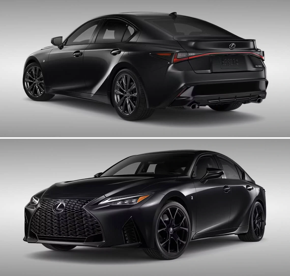 Available Wheels for the 2025 Lexus IS